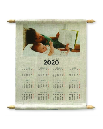 Calendario in Tela Personalizzato con foto