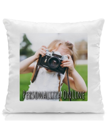 Cuscino Personalizzato con foto Stampa parziale