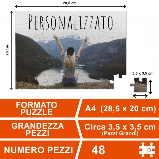 Puzzle A4 48 Pezzi