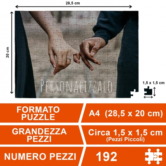 Puzzle A4 192 Pezzi