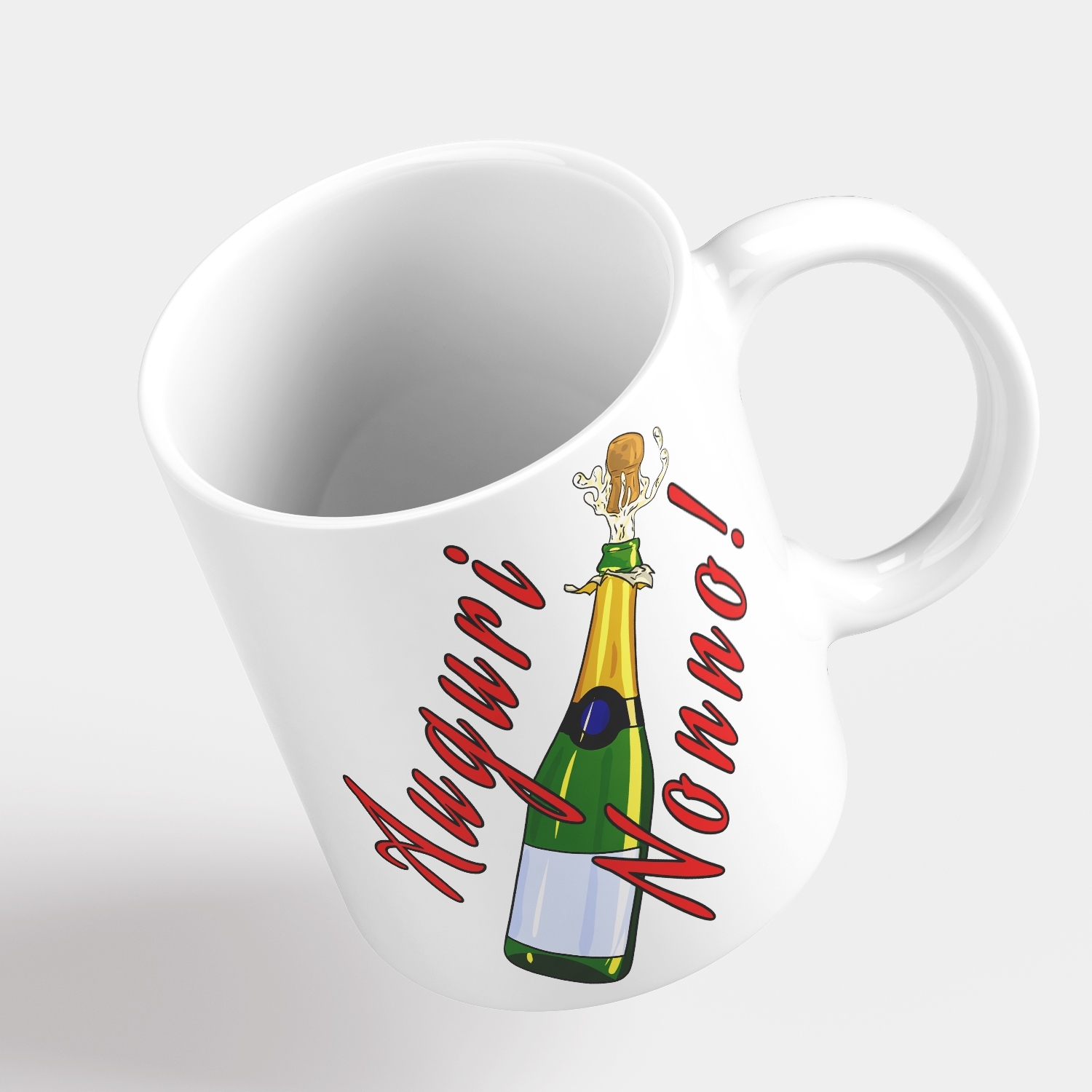 Tazza Nonna la migliore sei Tu - Idea regalo colorata - Con scritta e  illustrazione Cuori - Mug 320 ml in Ceramica