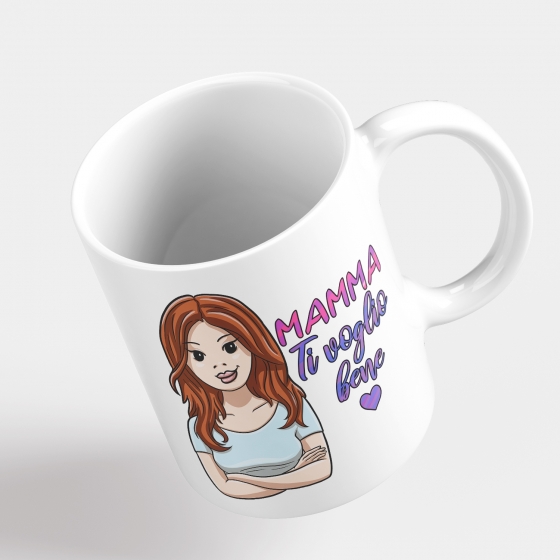 Tazza Nonna la migliore sei Tu - Idea regalo colorata - Con scritta e  illustrazione Cuori - Mug 320 ml in Ceramica